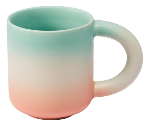 Taza Cerámica Gradient Blue & Pink 400 Ml