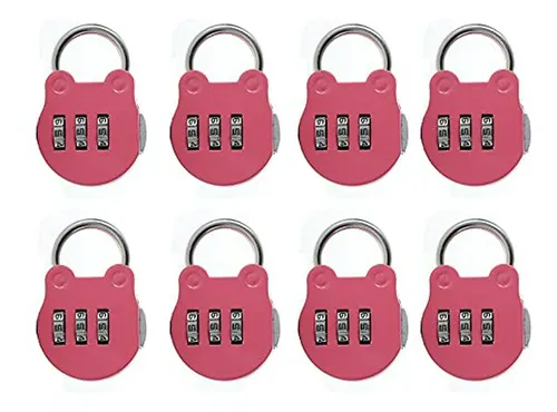 Candado De Combinación De 3 Dígitos, Seguridad Para Locker Y
