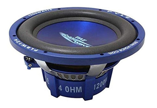 Altavoz Audio Subwoofer Vehículo Coche Pyle Plbw124