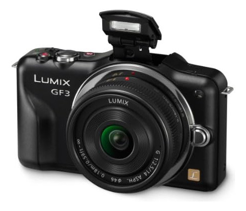 Kit Panasonic Lumix Dmc-gf3ck Cámara Digital De 12,1 Mp Con