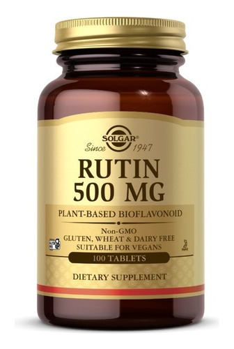 Solgar  Rutin 500 Mg 100 Cap Or