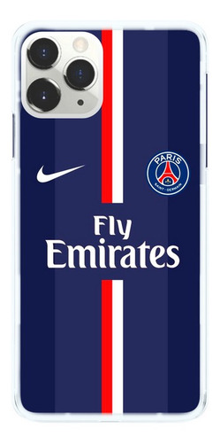 Imagem 1 de 1 de Capinha Compativel iPhone Moto Paris Saint German Psg Camisa