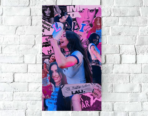 Poster Decorativo Lali Esposito 20 - Tamaño A3 30x40 Violeta