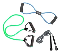 Comprar Kit Extensor Tensão Media + Extensor 8 Forte + Corda De Pula