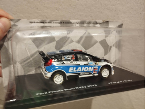 Ford Fiesta Wrc Esc 1 43 Colección 10cm A Escala Villagra