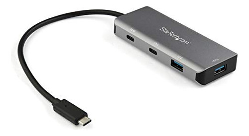 Startech.com Hub Usb C De 4 Puertos Con 2 Usb A Y 2 Usb C -