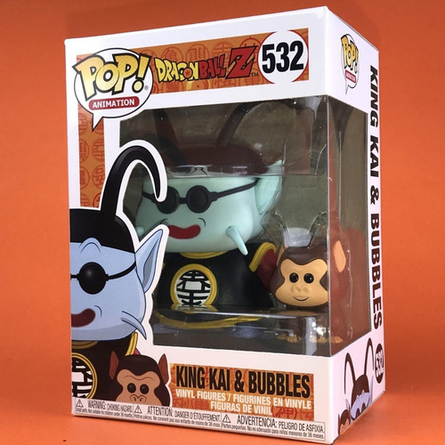 Funko Pop Dragon Ball Z King Kai & Bubbles (532)