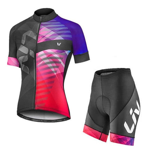 Ropa Calza Badana Gel Remera Ciclismo Mountain Bike Dama L M