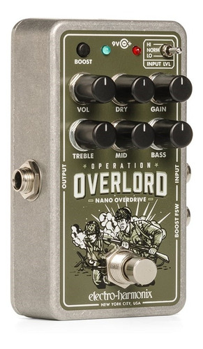 Pedal Operation Overlord Nano Overdrive