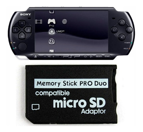 Adaptador De Memoria Pro Duo Para Psp - Modelos 1000 A 3010