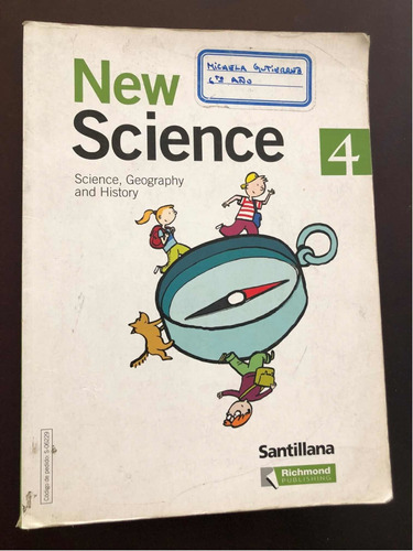 Libro New Science 4 - Santillana - Oferta