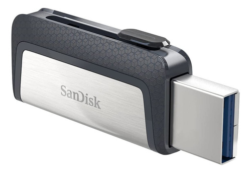 Unidad Ultra Dual Sandisk, 32gb, Usb-c, Usb 3.1, Retráctil