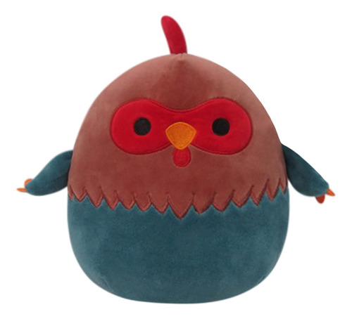 Gallo Rojo Y Azul De Squishmallows De 8 Pulgadas - Little...