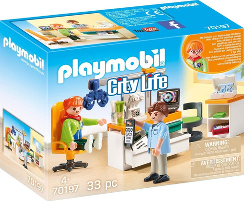 Playmobil Oftalmologo 70197 City Life Coleccion Ink Educando