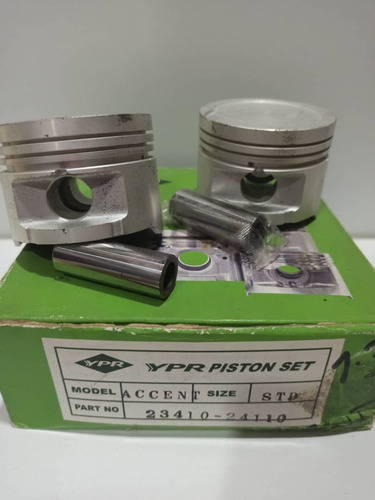 Piston Hyundai Accent 1.3 Std Solo 3 Pistones Con Pasadores