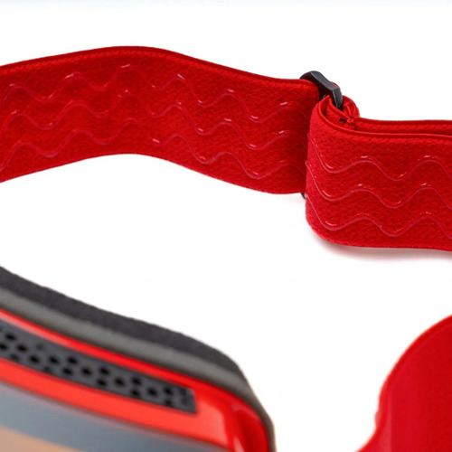 Antiparras Ski Snowboard Nexxt Gaze Unisex Categoría S1 Lente Naranja Armazón Rojo