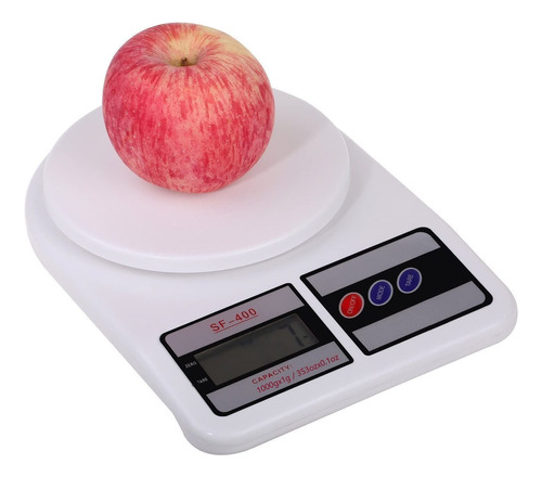 Balanza Electrónica Digital 10kg Sf-400 Para Comida Y Joyas