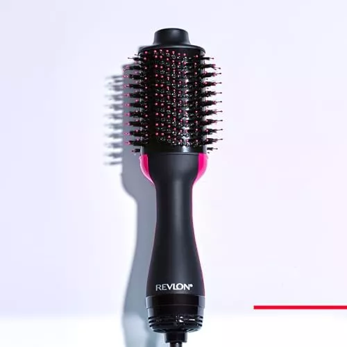  REVLON One-Step Original 1.0 - Secadora, voluminizador de  cabello y cepillo de aire caliente, color rosa : Belleza y Cuidado Personal