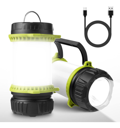 Le Farol Para Acampar Recargable Usb, Linterna Superbrillant