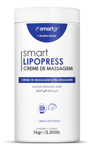 Creme De Massagem Smart Gr Lipo - 1kg