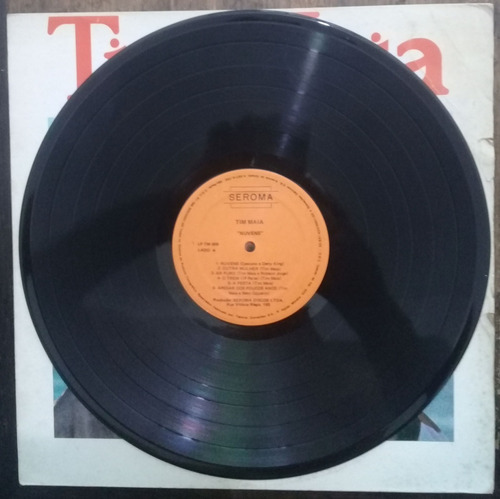 Imagem 4 de 4 de Lp Vinil (vg+ Tim Maia Nuvens 1a Ed Seroma 1982 Excelente