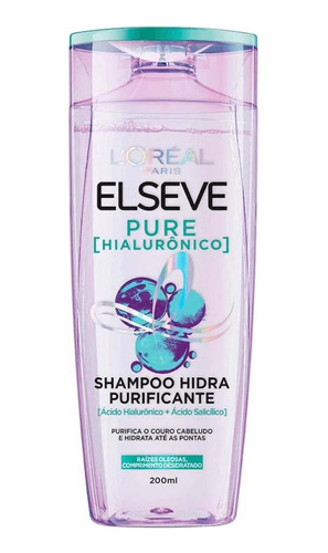 Shampoo Elseve Pure Hialuronico 200ml
