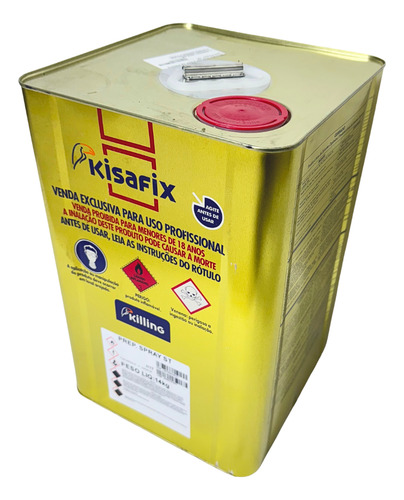 Adesivo Cola Contato 14 Kg Couro Formica Eva Grama Carpetes