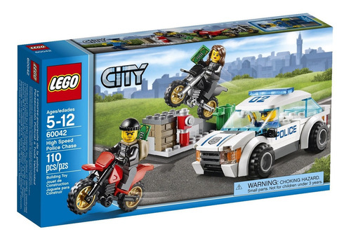 Lego City Police 60042 Policía De Alta Velocidad