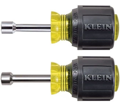 Klein Tools 610 M 1/4 Y 5/16 Punta Magnetica Juego De Desto