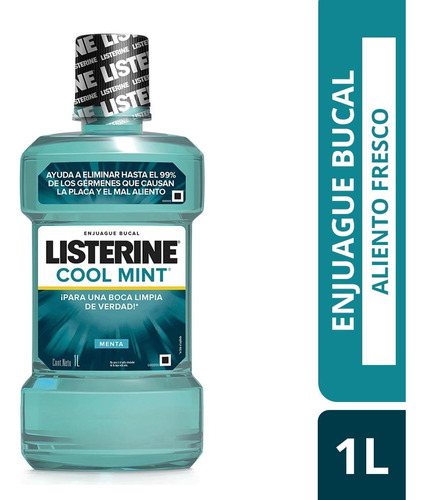 Enjuague Bucal Listerine® Cool Mint X 1000 Ml