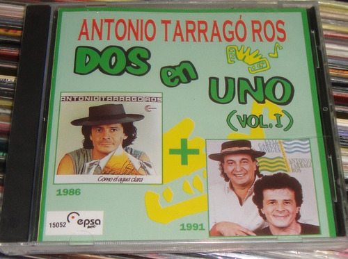 Antonio Tarrago Ros Dos Albumes En 1 Cd Borges Kktus