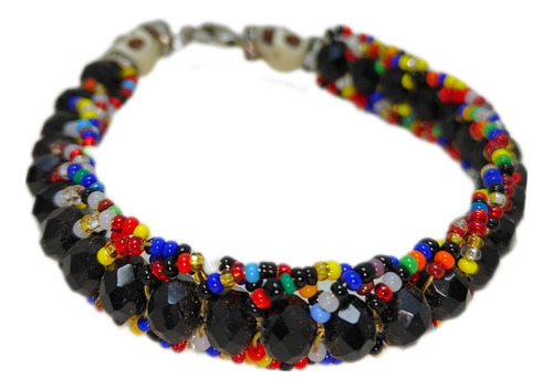 Pulsera Santeria Trenzada Modelo A Elegir Elegguá Muerto Oru