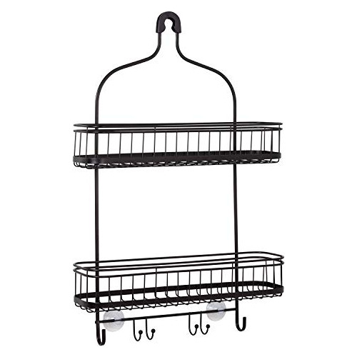 Extra Wide Over-the-shower Caddy, Bronze