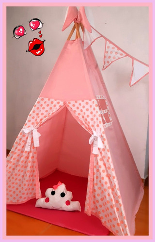 Teepe, Tipi, Tepee, Carpa, Casita De Juegos Para Niños