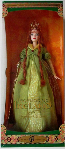 Barbie  Legends Of Ireland Faerie Queen Pelirroja Muñeca