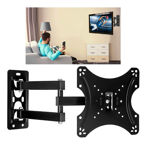 Imagen 4 de 8 de Soporte Tv Led 14 A 42 Brazo Articulado Hasta 35 Kg - Otec