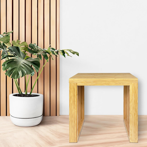 Koretech Banco De Comedor De Bambu, Banco De Madera, Asiento