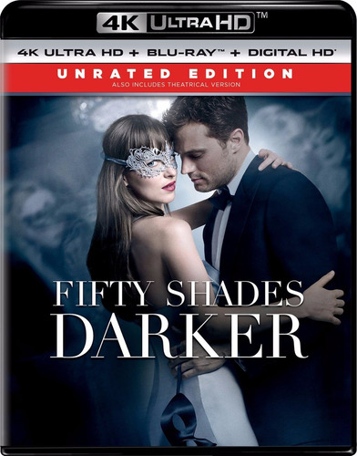 Blu Ray 4k Ultra Hd Fifty Shades Darker  Sombras Grey 2