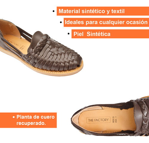 Huarache Artesanal Calzado Dama The Factory