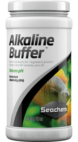 Seachem Alkaline Buffer 300g Tamponador Aumenta Ph Da Água