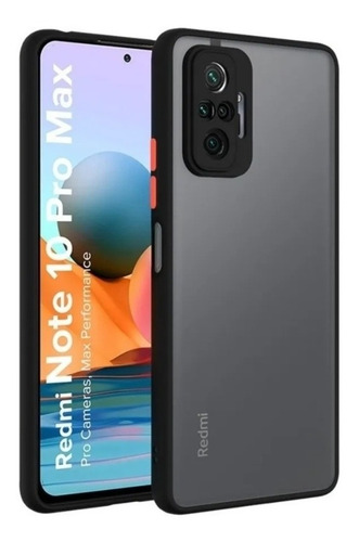 Imagen 1 de 5 de Xiaomi Redmi Note 10 Pro - Carcasa, Case, Funda Mate