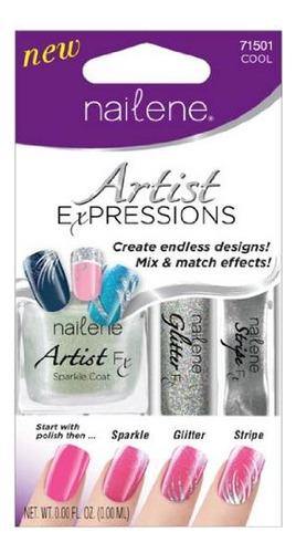 Nailene Kit De Esmalte De Uñas Artist Expressions (-cool)
