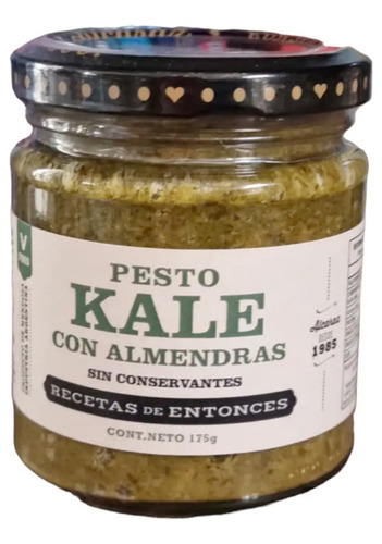 Pesto Kale Con Almendras X175g