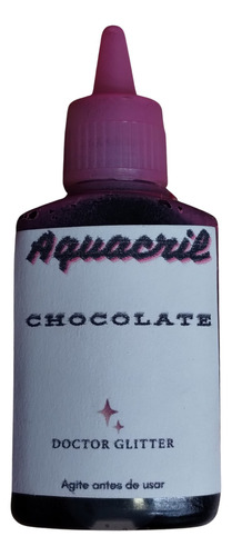 Aquacril Pigmento Para Resina Acrilica Chocolate Pastel 30ml