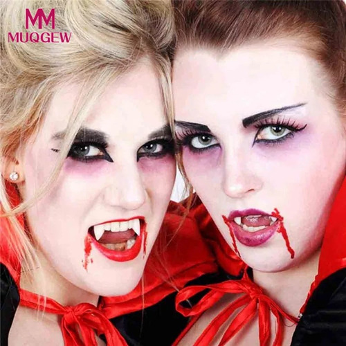 Dientes Vampiro Cosplay Disfraz Halloween Terror Dracula