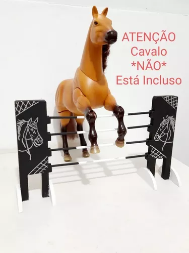 Meus obstáculos(cavalos de brinquedo) 