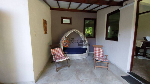 Casa Com 2 Suítes À Venda, 91 M²a.c E Terreno De 746m²- Costa Sol - Bertioga/sp