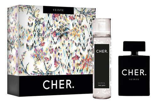 Set Perfume Mujer Cher Veinte 100 Ml Edp + Body Splash