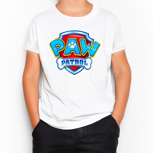 Remera Niño Niña- Paw Patrol- Patrulla Canina- Sublimadas