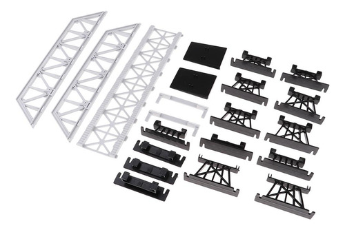 4xsimulación Puente Modelo De Construcción Tren